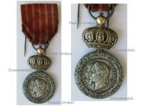 France Italian Campaign Medal with Imperial Crown 1859 Cent Gardes Type by Barre
