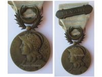 France WW1 Levant Medal with Clasp Large Type by Lemaire