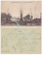 France WW1 Postcard, Champigneulles, Le Monument aux Morts (The War Memorial) 
