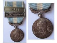 France Colonial Medal with Clasps Coree Korea & Extreme Orient Far East Unifacial Type by Mourgeon Korean War 1950 1953