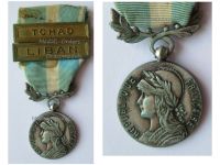 France Overseas Medal with Clasps Tchad & Liban