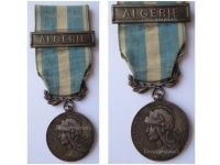 France WW1 Colonial Medal 1st Type 1893 1913 Bifacial with Snap Model Clasp Algerie by Mercier & Lemaire