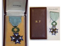 France Dahomey WW1 Order of the Black Star of Benin Knight's Cross by Arthus Bertrand Boxed