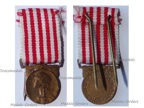 France WW1 Commemorative Medal Designed by Morlon MINI