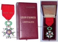France WW2 National Order of the Legion of Honor Knight's Cross Boxed 1951 1961 French 4th Republic