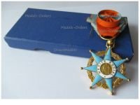 France Order of Social Merit Officer's Star 1937 1962 by Chobillon Boxed
