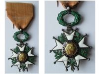France WW1 National Order of the Legion of Honor Knight's Cross French 3rd Republic 1870 1951 Lux Type with Eagle's Head Hallmark