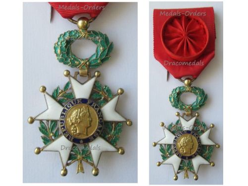 France WW2 National Order of the Legion of Honor Officer's Cross French 4th Republic 1951 1961