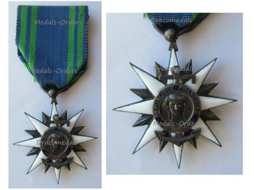 France WW2 Order of Maritime Merit Knight's Star