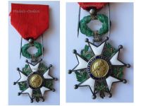 France WW1 National Order of the Legion of Honor Knight's Cross French 3rd Republic 1870 1951 Lux Type with Boar's Head Hallmark