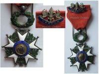 France WW1 National Order of the Legion of Honor Knight's Cross French 3rd Republic 1870 1951 Lux Type with Verdun Badge