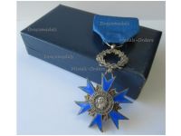 France National Order Merit Knight's Cross 5th Republic 1963 in Silver by Chobillon Boxed by Naville