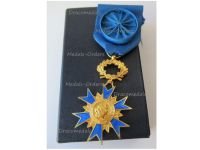 France National Order Merit Officer's Cross 5th Republic 1963 Boxed by the Paris Mint
