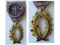 France WW2 Order of the Academic Palms Officer's Badge Luxurious Type