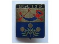France Badge of the 115th Air Base "Captain de Seynes" by Drago, French Air Force