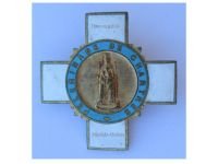 France Religious Cross Pilgrimage Chartres Catholic Church Civil Badge Pin Medal French Insignia Decoration