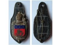 France Badge Paris Republican Guard 1954 1978 by Drago on Leather Fob