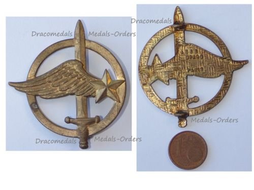 France Beret Cap Badge Air Force Fusilier Commandos by Drago