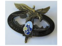France CIECM Badge Alpine Troops Training Center 1990 by Drago