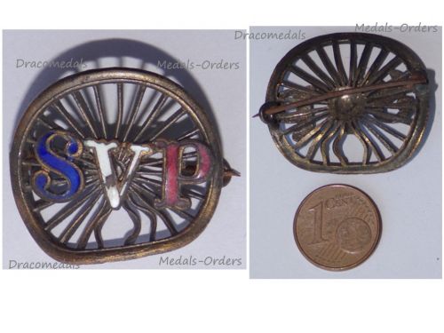 France WW1 Patriotic Badge SVP Battle of the Marne