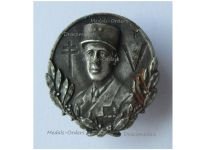 France WW2 Free French Charles de Gaulle Patriotic Badge 1944