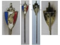 France WW2 Stickpin Badge Gaule Helmet with Sword French Legion of Combatants of the National Revolution 1940 1944 Vichy Government by Decat