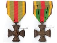 France WW1 Volunteer Combatants Cross 1914 1918 Small Head Type by the Paris Mint