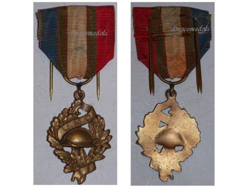 France WW1 UNC Medal of the French National Combatant Union 1914 1918