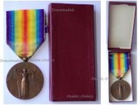 France WW1 Victory Medal by Charles Laslo Unofficial Type 1 Boxed