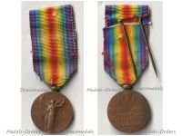 France WW1 Victory Medal by Morlon Laslo Official Type LARGE MINI 
