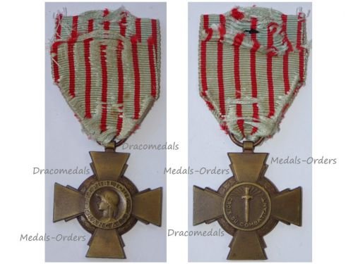 France WW1 Combatant's Cross by the Paris Mint
