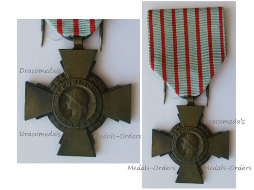 France WW1 Combatant's Cross by the Paris Mint