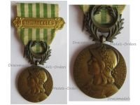 France WW1 Dardanelles Medal (Gallipoli Campaign 1915) by Lemaire with Clasp Dardanelles