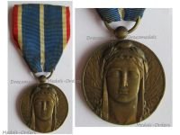 France WW1 Veteran Commemorative Medal for the Occupation of Rhineland and Ruhr 1st Type by Arthus Bertrand