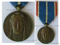France WW1 Veteran Commemorative Medal for the Occupation of Rhineland and Ruhr 1st Type by Arthus Bertrand