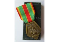France WW1 WW2 FNCV Medal of the French National Federation of Volunteer Combatants Bronze Class Boxed