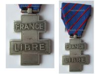 France Libre WW2 Free French Volunteers Commemorative War Cross 1939 1945 by the Paris Mint