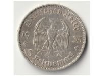Germany 5 Reichsmark Coin 1935 D Potsdam Church