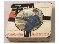 Germany WW1 Constantin Kaiserpreis Cigarette Box for 20 N.55 Cigarettes