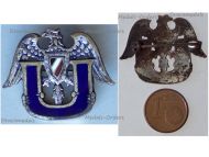 Germany WW1 Submarine Uboat Veterans Cap Badge Imperial Navy 1914 1918