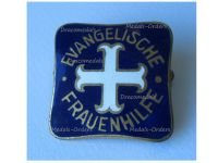 Germany WW1 Badge of the Protestant (Evangelical) Association for Women Relief - Aid