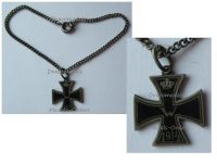 Germany WW1 Patriotic Pendant Iron Cross 1914 Bracelet