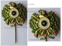 Germany WW1 Prussia Badge Prussian Hunter Shooting Association Stickpin