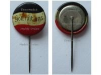 Germany WW1 Badge Gott Mit Uns German Imperial Colors Stickpin