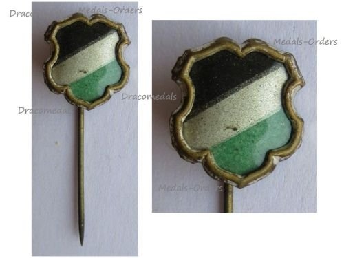 Germany WW1 Badge of the IR94 94th Infantry Regiment Grossherzog von Sachsen  (5th Thuringian) Grand Duke of Saxony