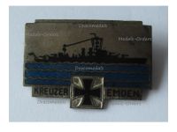 Germany WWII Badge Light Cruiser Emden 1925 by Ferdinand Wagner