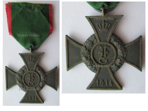 Germany WW1 Anhalt Friedrich's Cross for Military Merit 1914