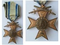 Germany WW1 Bavaria Merenti Cross of Military Merit 3rd Class with Swords by Deschler