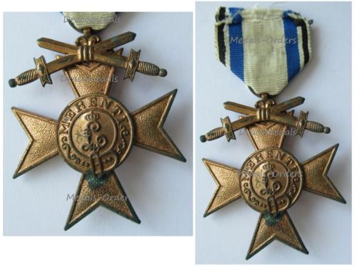 Germany WW1 Bavaria Merenti Cross of Military Merit 3rd Class with Swords