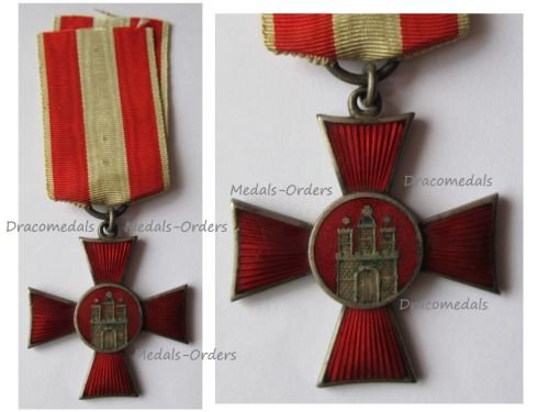 Germany WW1 Hamburg Hanseatic War Cross 1914 1918